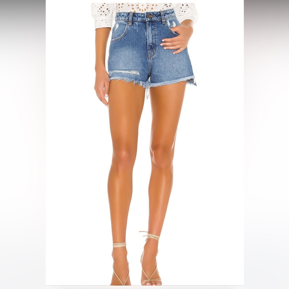 Rolla’s High Rise Slim Denim Shorts